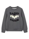 Zadig & Voltaire Logo-print Sweatshirt In Gray