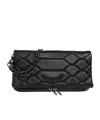 Zadig & Voltaire Logo Shoulder Bag In Black