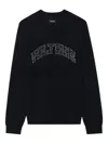 Zadig & Voltaire Logo Wool Sweater In Black