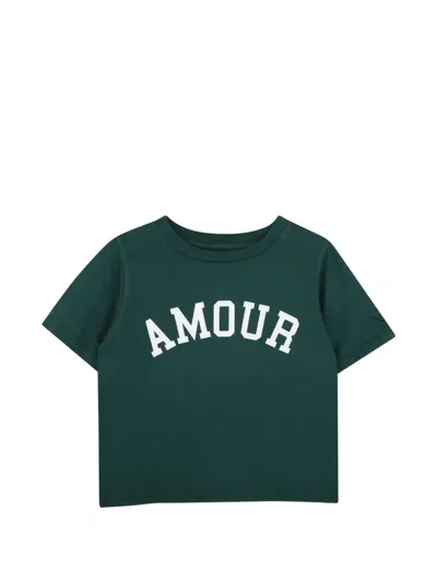 Zadig & Voltaire Kids' Logo-print T-shirt In Green