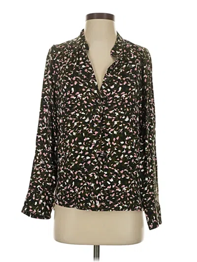 Pre-owned Zadig & Voltaire Long Sleeve Blouse In Black