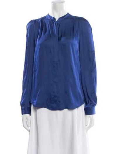Pre-owned Zadig & Voltaire Long Sleeve Blouse In Multi