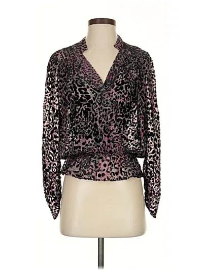 Pre-owned Zadig & Voltaire Long Sleeve Blouse In Pink