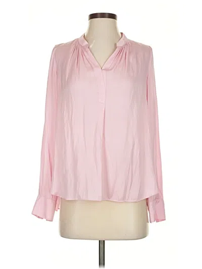 Pre-owned Zadig & Voltaire Long Sleeve Blouse In Pink