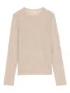 Zadig & Voltaire Long-sleeve Cashmere Sweater In Neutral