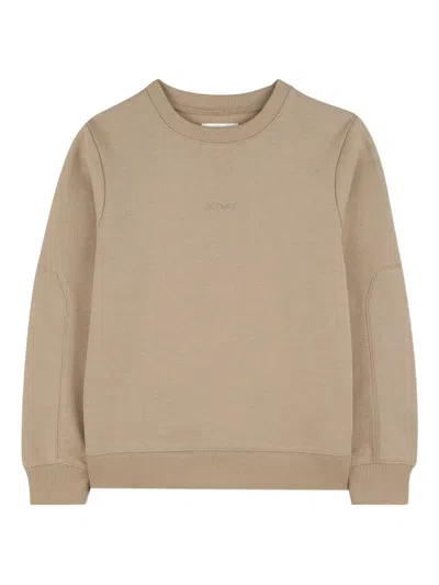 Zadig & Voltaire Kids' Long-sleeve Crew Neck Sweatshirt In Neutral