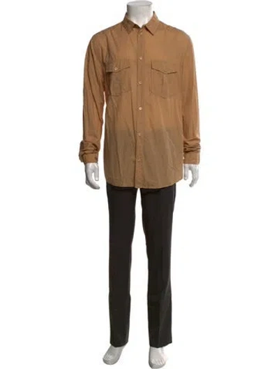 Pre-owned Zadig & Voltaire Long Sleeve Dress Shirt In Neutrals