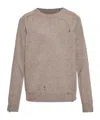 Zadig & Voltaire Long Sleeve Sweater In Brown
