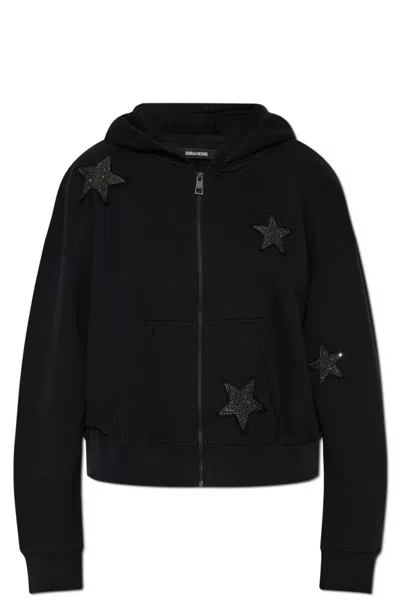 Zadig & Voltaire Long Sleeve Sweatshirt In Black