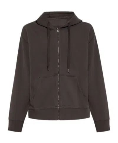 ZADIG & VOLTAIRE SACHA SKULL-PRINT ZIP-UP HOODIE
