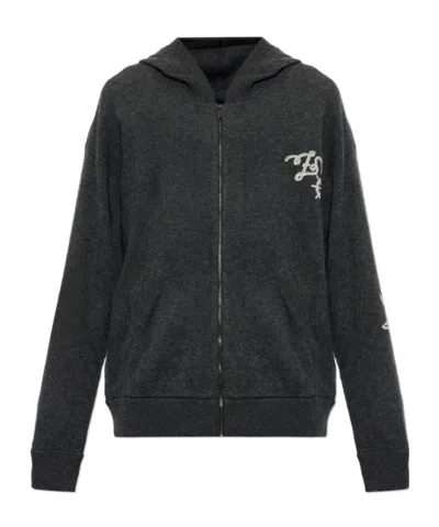 Zadig & Voltaire Long-sleeve Cardigan In Black