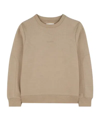 Zadig & Voltaire Kids' Long-sleeve Crew Neck Sweatshirt In Brown