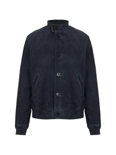 Zadig & Voltaire Lonni Suede Jacket In Animal Print
