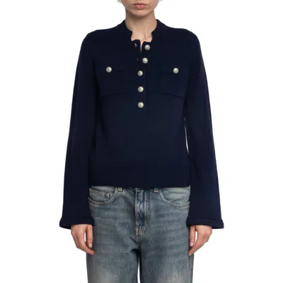ZADIG & VOLTAIRE ZADIG & VOLTAIRE LUCAS WOOL & CASHMERE SWEATER