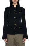 Zadig & Voltaire Lucy Lc Jacket In Black