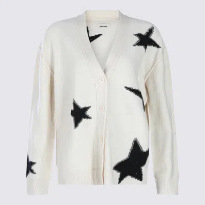 ZADIG & VOLTAIRE ZADIG&VOLTAIRE ECRU WOOL KNITWEAR