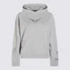 Zadig & Voltaire Embellished Hooded Knitwear With Front Pocket Detail In Gray