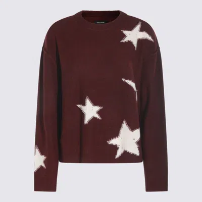 ZADIG & VOLTAIRE ZADIG&VOLTAIRE DARK RED WOOL KNITWEAR