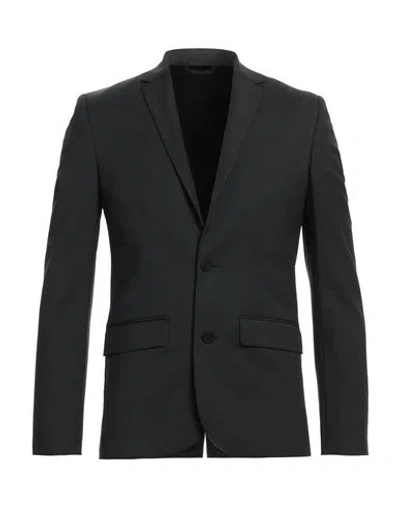 Zadig & Voltaire Man Blazer Black Size 40 Polyester, Wool, Elastane