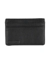 Zadig & Voltaire Man Cardholder Black Size - Leather, Textile Fibers