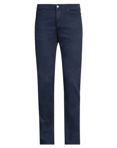Zadig & Voltaire Man Jeans Navy Size 31 Cotton, Elastane In Navy Blue
