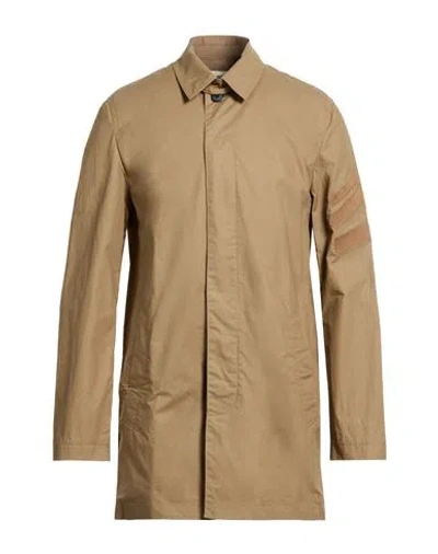 Zadig & Voltaire Man Overcoat & Trench Coat Khaki Size 40 Cotton In Brown