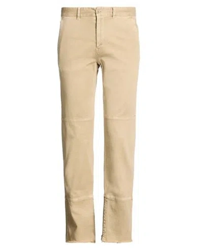 Zadig & Voltaire Man Pants Khaki Size Xl Cotton, Elastane In Nude