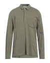 Zadig & Voltaire Man Polo Shirt Military Green Size S Cotton