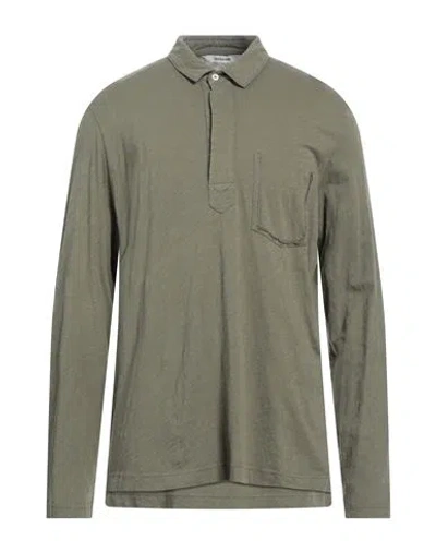 Zadig & Voltaire Man Polo Shirt Military Green Size S Cotton
