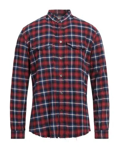 Zadig & Voltaire Man Shirt Red Size 36 Cotton