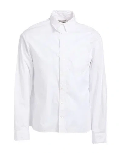 Zadig & Voltaire Man Shirt White Size L Cotton