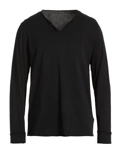 Zadig & Voltaire Man T-shirt Black Size Xl Cotton