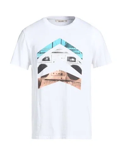 Zadig & Voltaire Man T-shirt Off White Size M Cotton