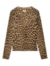 Zadig & Voltaire Manala Leopard-print Button Cardigan