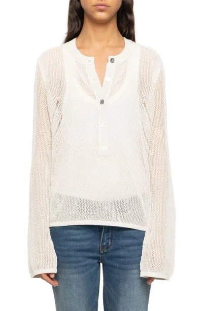 Zadig & Voltaire Mandala Angel Wings Logo Sweater In White