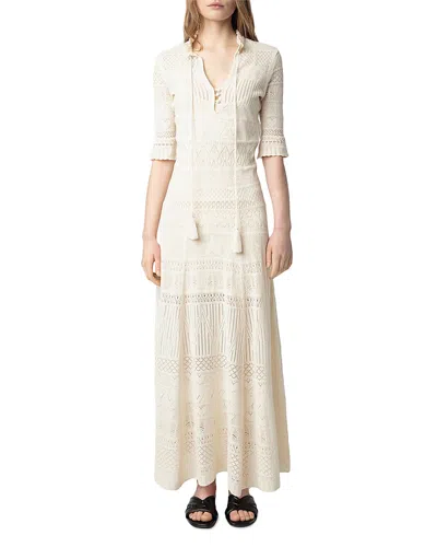 ZADIG & VOLTAIRE MEMPHIS POINTELLE DRESS