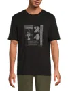 Zadig & Voltaire Ted Photoprint T-shirt In Black
