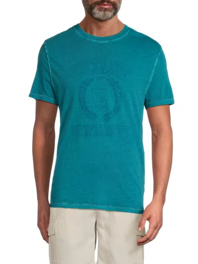 Zadig & Voltaire Men's Jimmy Blason Cotton T-shirt In Blue