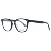 Zadig & Voltaire Black Men Optical Frames In Black