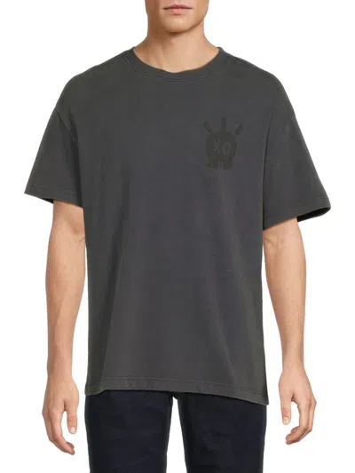 Zadig & Voltaire Men's Teddy Skull Xo Paint Cotton T-shirt