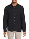 Zadig & Voltaire Tyrona Long-sleeve Shirt In Black