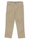 Zadig & Voltaire Mid-rise Tapered-leg Trousers In Neutrals