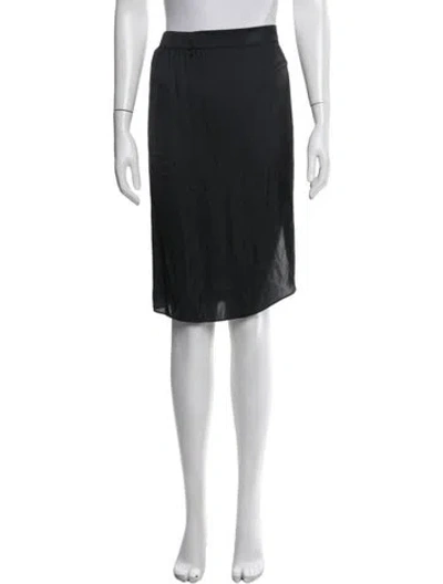 Pre-owned Zadig & Voltaire Midi Length Skirt In Black