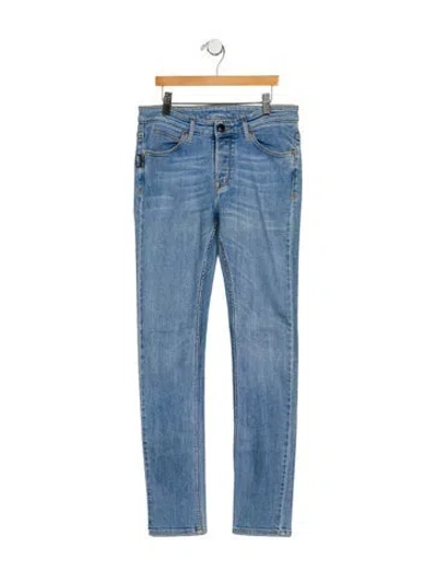 Pre-owned Zadig & Voltaire Mid-rise Skinny Leg Jeans In Blue