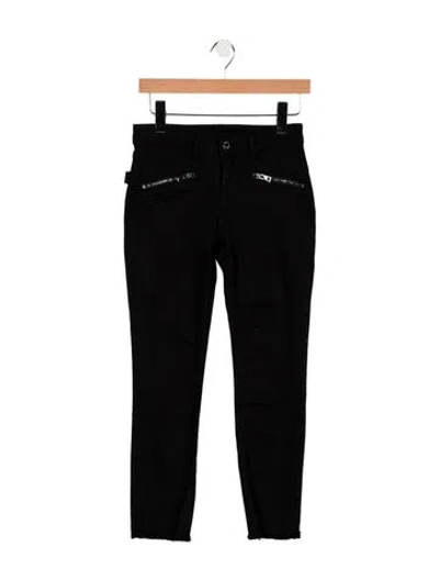 Pre-owned Zadig & Voltaire Mid-rise Skinny Leg Jeans W/ Tags In Black