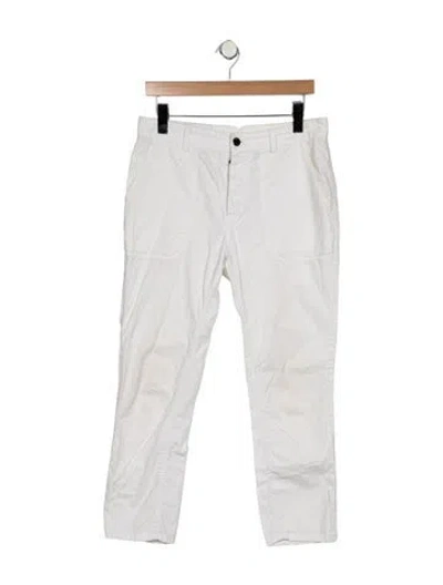 Pre-owned Zadig & Voltaire Mid-rise Straight Leg Jeans In Blue
