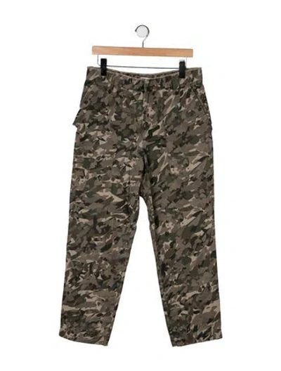 Pre-owned Zadig & Voltaire Mid-rise Straight Leg Jeans In Green