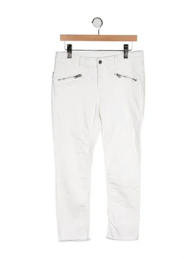 Pre-owned Zadig & Voltaire Mid-rise Straight Leg Jeans In Multi