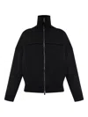 Zadig & Voltaire Milly Studded Patch Zip Sweatshirt In Black
