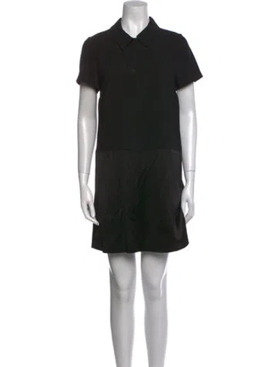 Pre-owned Zadig & Voltaire Mini Dress In Black